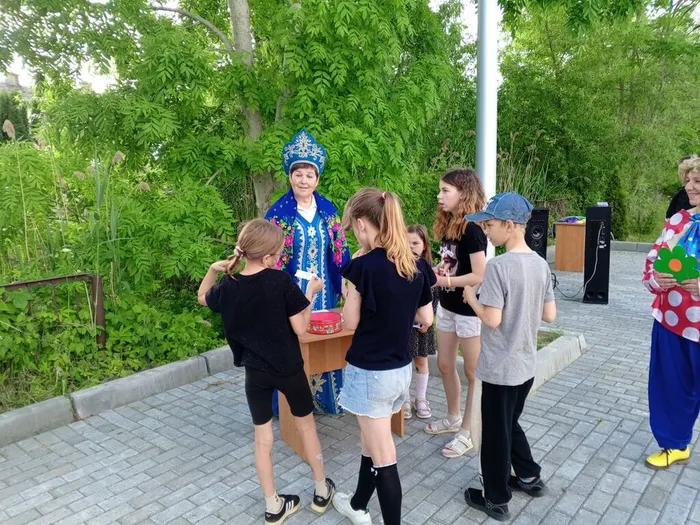 Участники мероприятия Весёлое лето  (3)