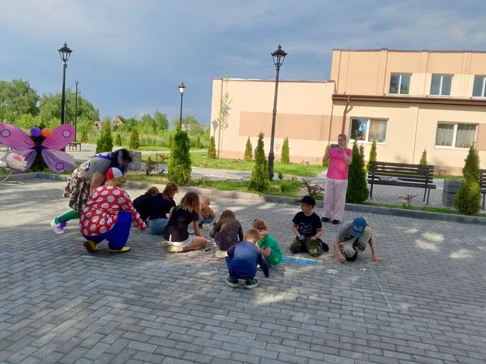 Участники мероприятия Весёлое лето  (1)